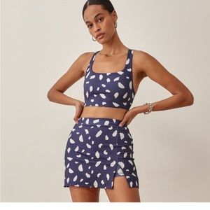 Reformation Nina Ecomove skort